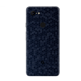 Honeycomb Blue Skin for Google Pixel 3